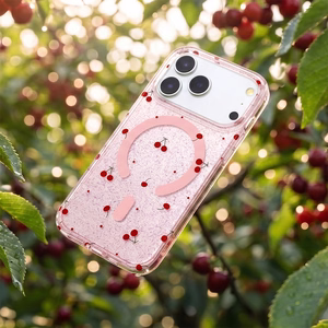 Cherry Mag maciņš paredzēts iPhone 17 6,3'' ar spīdumiem