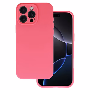Silicone Lite Case for iPhone 16 Pro fuchsia