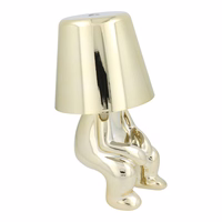 Galda lampa pie gultas GOLD MAN Art Deco sēdoša (versija 2) MLTL