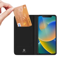 Dux Ducis Skin Pro holster flip vāciņš iPhone 13/14 - melns