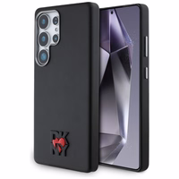 DKNY Ādas Heart of NY viedtālruņa apvalks Samsung Galaxy S25 Ultra - Melns