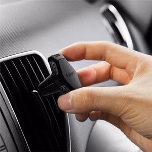 Spigen QS11 Magnētiskais auto gaisa ventilācijas telefona turētājs - melns