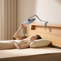 Wozinsky WTY0YS1 magnētiskais turētājs, 360° rotējošs, ciets, tālrunim un planšetdatoram - pelēks