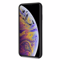 Karl Lagerfeld KLHCI65SLFKBK iPhone XsMax cietais maciņš melns/black Silicone Iconic