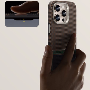 Benks Magnētiskais Armor Pro Prestige Kevlar 600D apvalks (Y065) Iphone 16 Pro (Kameras vadības poga)