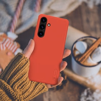 Nillkin Super Frosted Shield Pro bruņots viedtālruņa apvalks Samsung Galaxy S24+ - sarkans