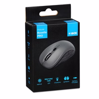 iBOX i009W Rosella wireless optical mouse, pelēks