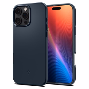 Spigen Thin Fit Magnētiskais viedtālruņa apvalks iPhone 16 Pro Max - tumši pelēks