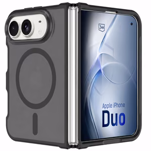 Apple iPhone Duo – 3mk Misty MagCase – vāciņš, melns