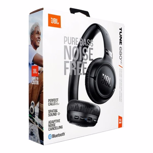 Bezvadu austiņas JBL Tune 680NC melnas