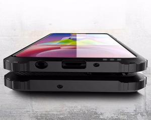 Hybrid Armor Case izturīgs aizsargapvalks Samsung Galaxy M51 zils