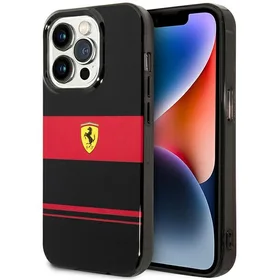 Ferrari FEHMP14LUCOK iPhone 14 Pro 6.1" melns/melns cietais apvalks IMD Combi Magsafe