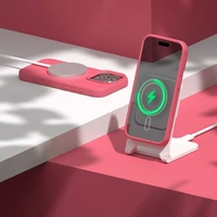 Etteri Silikona mag futrālis iPhone 12 / 12 Pro 6,1" aveņu krāsā