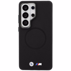 BMW M Metal Logo MagSafe maciņš Samsung Galaxy S26 Ultra, melns