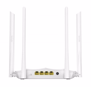 Tenda AC5 v3.0 1200MBPS divjoslu maršrutētājs bezvadu divjoslu (2.4 GHz / 5 GHz) Fast Ethernet balts