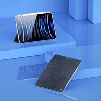 DUX DUCIS planšetdatora maciņš (m) UNID saliekams ar zīmuli uzglabāšanas vietu iPad Pro 11 (2024) melns