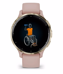 SMARTWATCH VENU 3S/ROSE/GOLD 010-02785-03 GARMIN