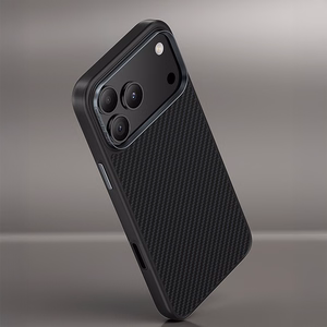 Benks Magnetic Armor Pro 600D kevlara vāciņš ar metāla rāmi (C.K.FL.AP.BK.BA72) iPhone 18 Pro / 17 Pro, melns