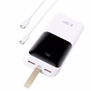 Внешний аккумулятор Tech-Protect PB03 30000mAh 22.5W - белый