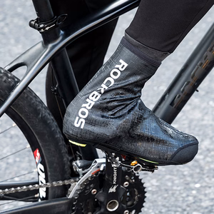 Rockbros LF1081 vēja un ūdensizturīgi apavu pārvalki 42-46 cm - melni