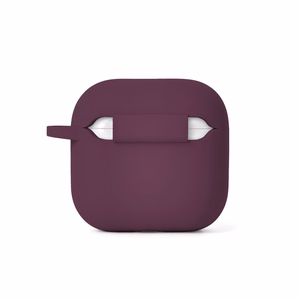Etteri silicone case for AirPods 4 dark cherry