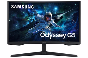 Samsung G55C monitors 68,6 cm (27") 2560 x 1440 pikseļi Wide Quad HD LED melns