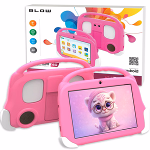 Планшет BLOW KidsTAB8 4G 4/64GB розовый + чехол