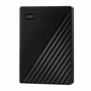 Western Digital My Passport 6TB External HDD USB 2.0/3.2 Black WDBR9S0060BBK-WESN