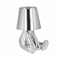 Nakts lampa Silver Man dizains H