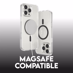 CARE by PanzerGlass Flagmanis viedtālruņa apvalks iPhone 16 Pro Max 6.9" melns/melns Magnētiskais 1348