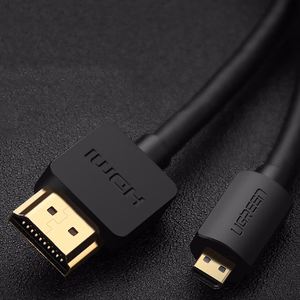 Ugreen HD127 Micro HDMI - HDMI kabelis 3m - melns