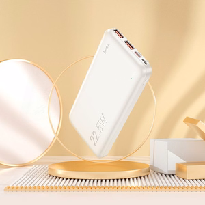 Portatīvais lādētājs Hoco 10000 mAh PD QC 3A 22,5W J101 balts