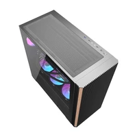 Datora korpuss Darkflash DS900WS (melns) + 4 ventilatori