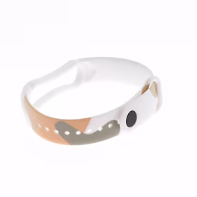 Siksniņa Moro josla Xiaomi Mi Band 3 / 4 silikona siksniņa pulksteņa aproce raksts 6