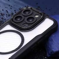 Defender Carbon Mag maciņš for iPhone 16 Pro Max 6,9" melns