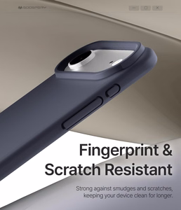 Чехол Mercury Pure MagSafe Silicone для Apple iPhone Air тёмно-синий