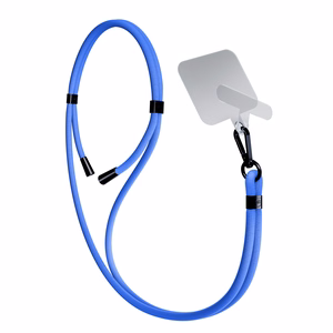 3mk EasyClip tālruņa aukliņa, zila (melnas krāsas furnitūra)