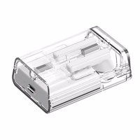 TWS Joyroom JR-TC1 IceLens Series bezvadu austiņas ar LED gaismām - baltas