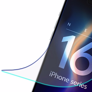 Hibrīdais stikls 3mk FlexibleGlass v2.0 Apple iPhone 16 Pro Max