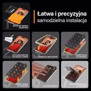 PanzerGlass Ultra-Wide Fit rūdītais stikls ar pozicionētāju iPhone 15 Pro