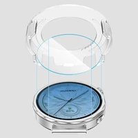 Tech-Protect Easy Set+ 2 komplekts rūdītais stikls Huawei Watch GT 5 41 mm - caurspīdīgs