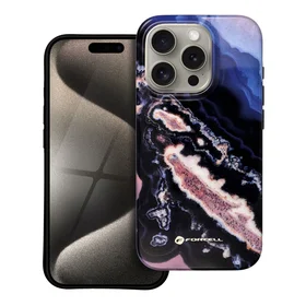 FORCELL F-PROTECT Mirage, militārā kritiena pārbaudītais viedtālruņa apvalks, MagSafe saderīgs IPHONE 15 PRO zeltains