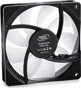DeepCool RF120 datora korpusa ventilators 12 cm melns, balts