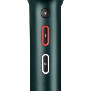 BaByliss Air Power Pro D6555DE – 1700 W joniskais matu fēns, zaļš / zelta