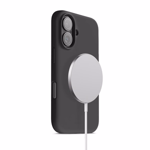 Crong Color Cover Magnetic MagSafe vāciņš ierīcei iPhone 17, melns