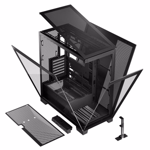 Modecom Volcano Space Midi USB 3.0 x2 Type-C melns