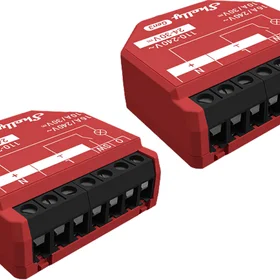 2 Shelly 1PM Gen3 WiFi/Bluetooth kontrolleru komplekts
