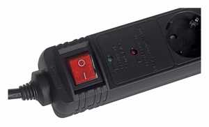 Kabelis POWER EXTENSION 4.5M/5OUTL SPG5-C-15 GEMBIRD
