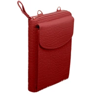 Adīts maciņš telefonam GCW12 sarkans