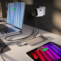 SBS universāls ceļojumu adapteris - EU 2xUSB-A - balts